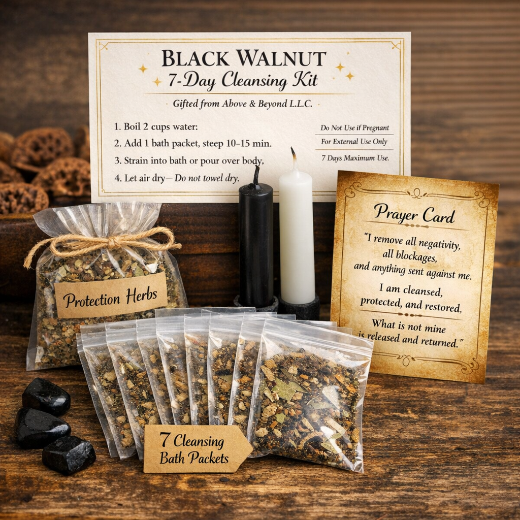 Black walnut ritual- basic kit