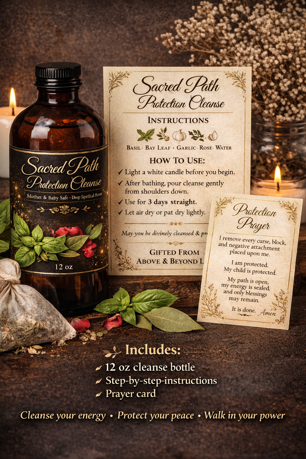 Sacred path Ritual kit