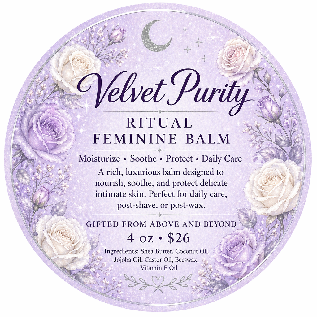 Velvet Purity-yoni feminine balm 2oz