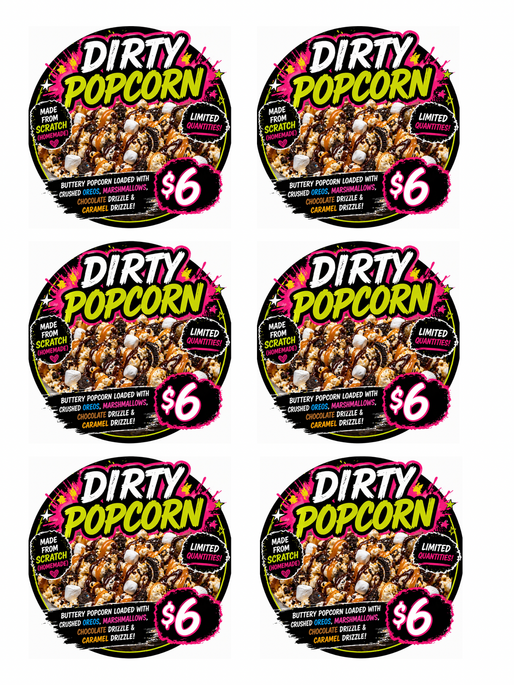 Dirty popcorn