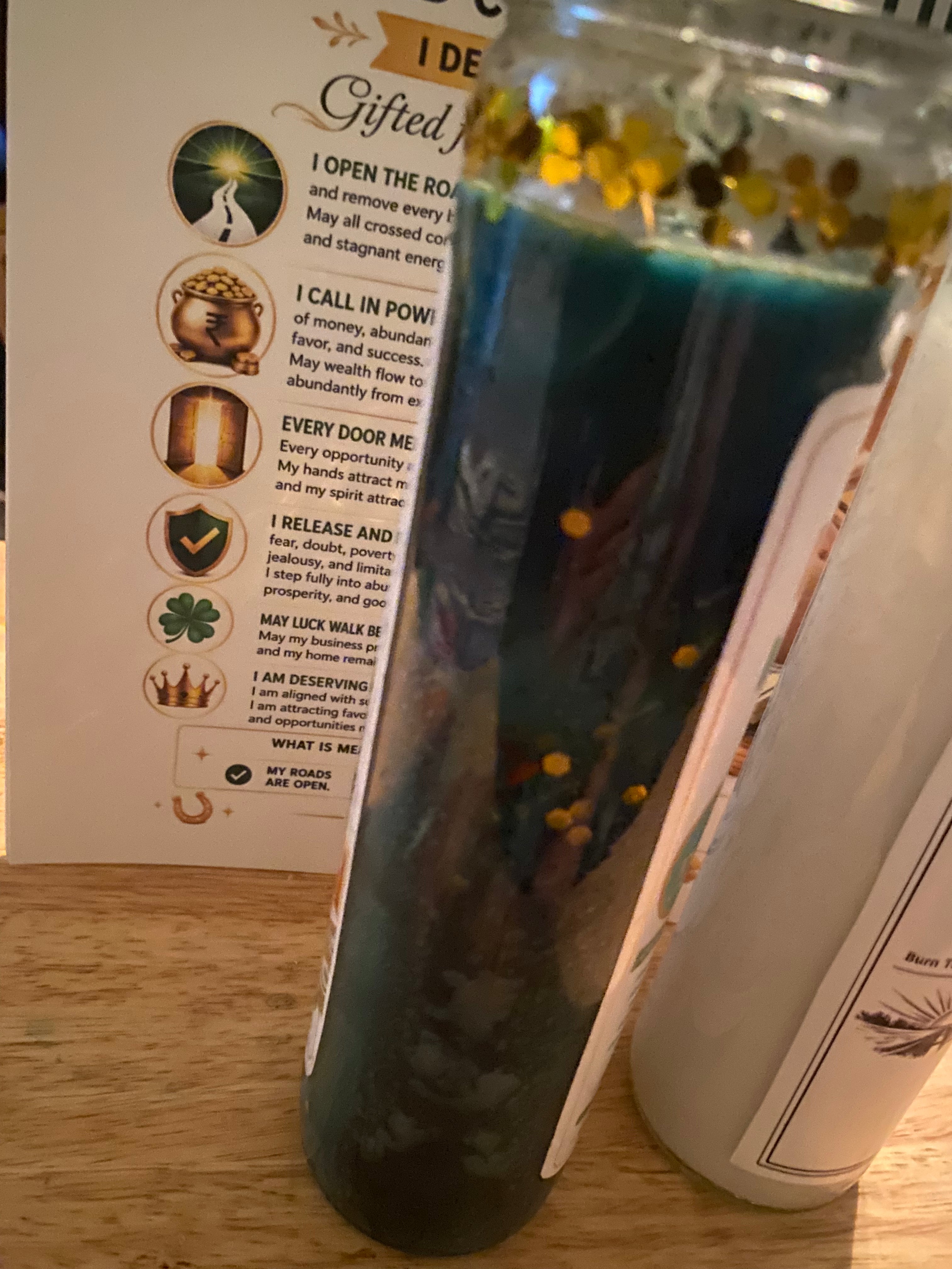 Powerful Intention candles