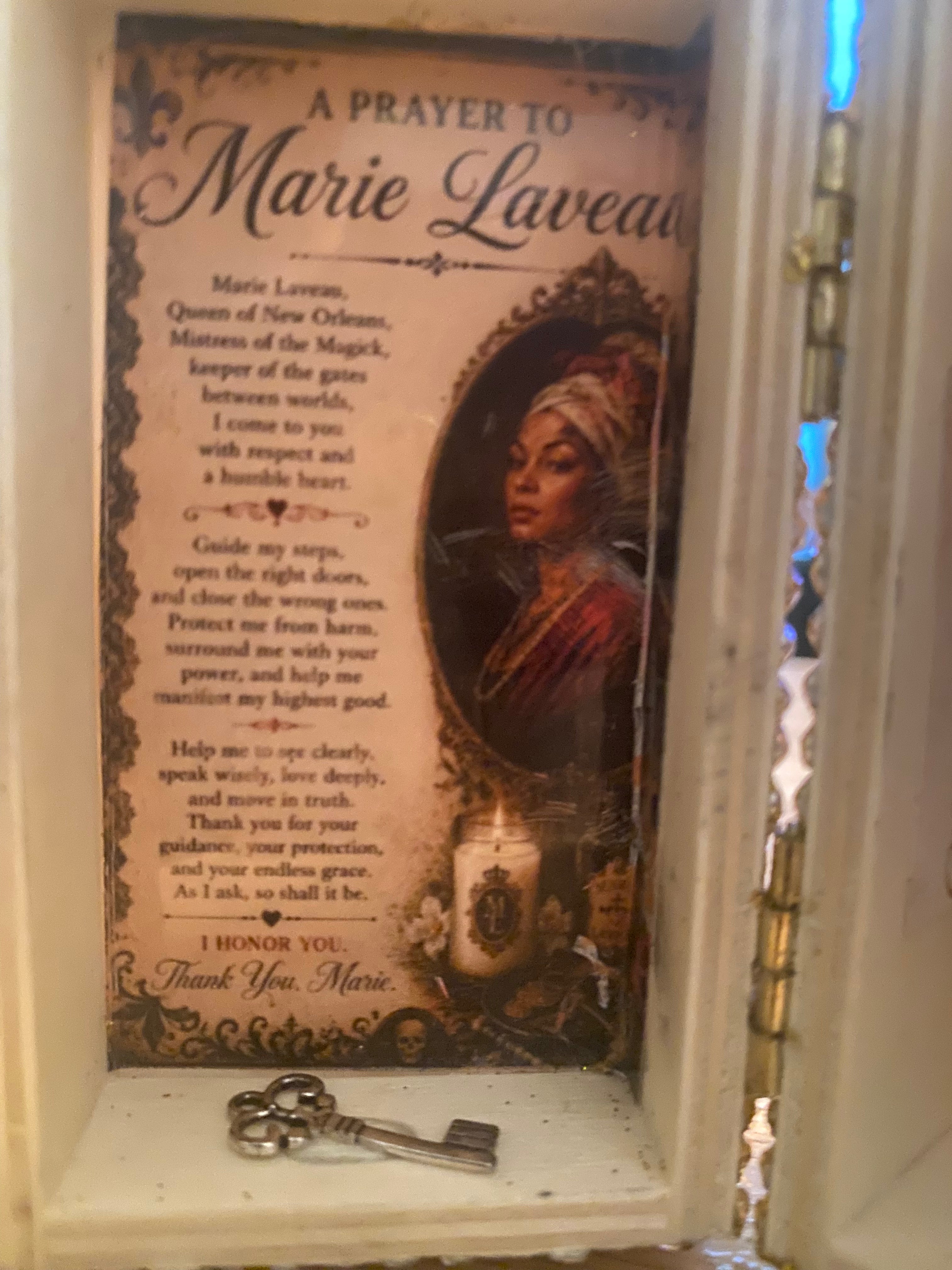 Travel Altar- Marie Laveau